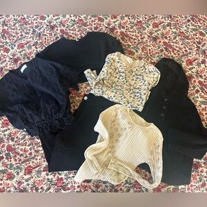 Zara Girls Size 7 Bulk Lot Tops and Pant